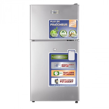 NASCO REFRIGERATEUR DEUX PORTES 105 LT - KNASF2-115