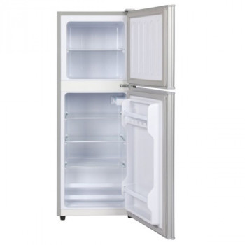 Nasco Réfrigérateur Double Portes- NASF2-212FL - 112 Litres Net / R600A / Argent