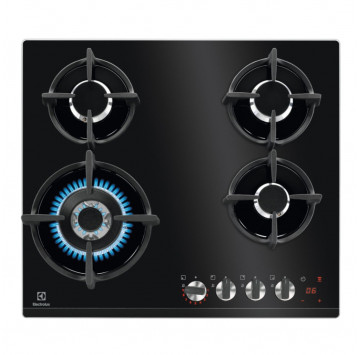 ELECTROLUX PLAQUE DE CUISSON ENCASTRABLE A GAZ – 4 FEUX / KGG64375K