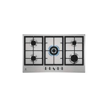 ELECTROLUX PLAQUE DE CUISSON ENCASTRABLE A GAZ - 5FEUX - KGS9536X