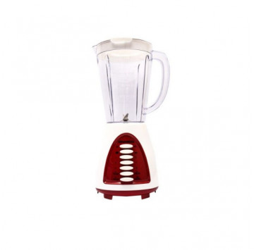 MIXER NASCO/1.5LIT/PLASTIC BODY/400W/BASE ROUGE-BLANC - 6PCS/CT