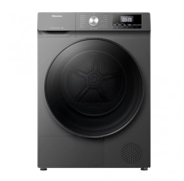 HISENSE SECHE LINGE 9KG POMPE À CHALEUR TITANIUM GREY- DHQA902UT