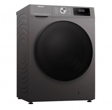 HISENSE MACHINE A LAVER 8KG ET SECHAGE 5KG INVERTER - FRONT LOAD TITANIUM GREY - WD3Q8043BT