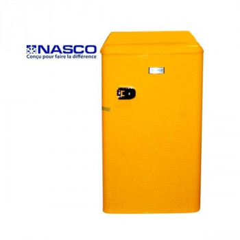 Nasco Petit Réfrigérateur -NASF1-100RT- 76 Litres Net / R600A / Jaune Retro