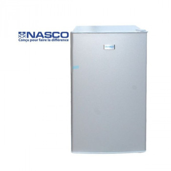 Nasco Réfrigérateur Une Porte NASF1-95FL - 76 Litres Net / R600A / Argent